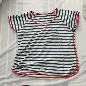 Lake Pajamas XS striped short sleeve/shorts set